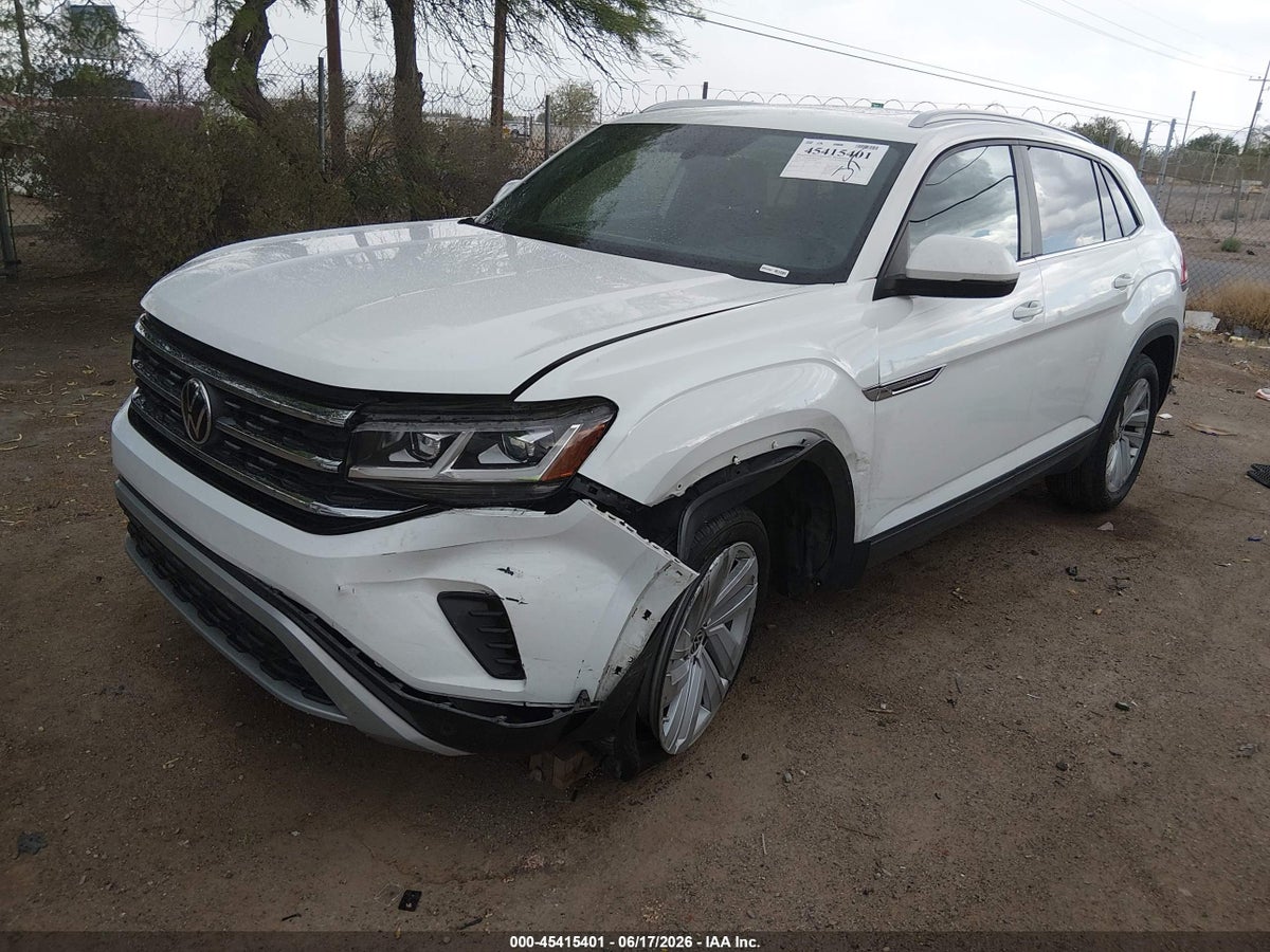 2022 VOLKSWAGEN ATLAS CROSS SPORT 3.6L V6 SE W/TECHNOLOGY — снимка 2
