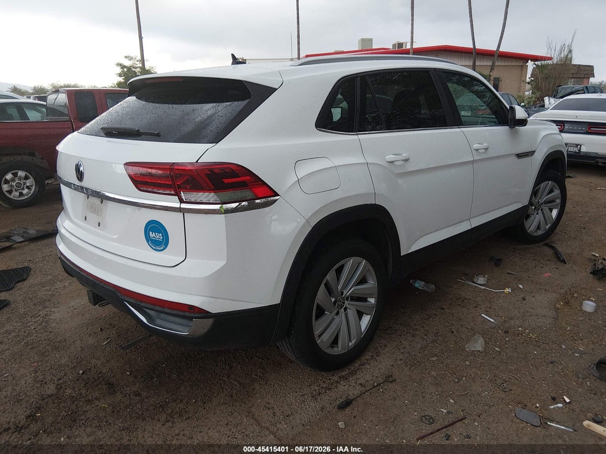 2022 VOLKSWAGEN ATLAS CROSS SPORT 3.6L V6 SE W/TECHNOLOGY — снимка 4