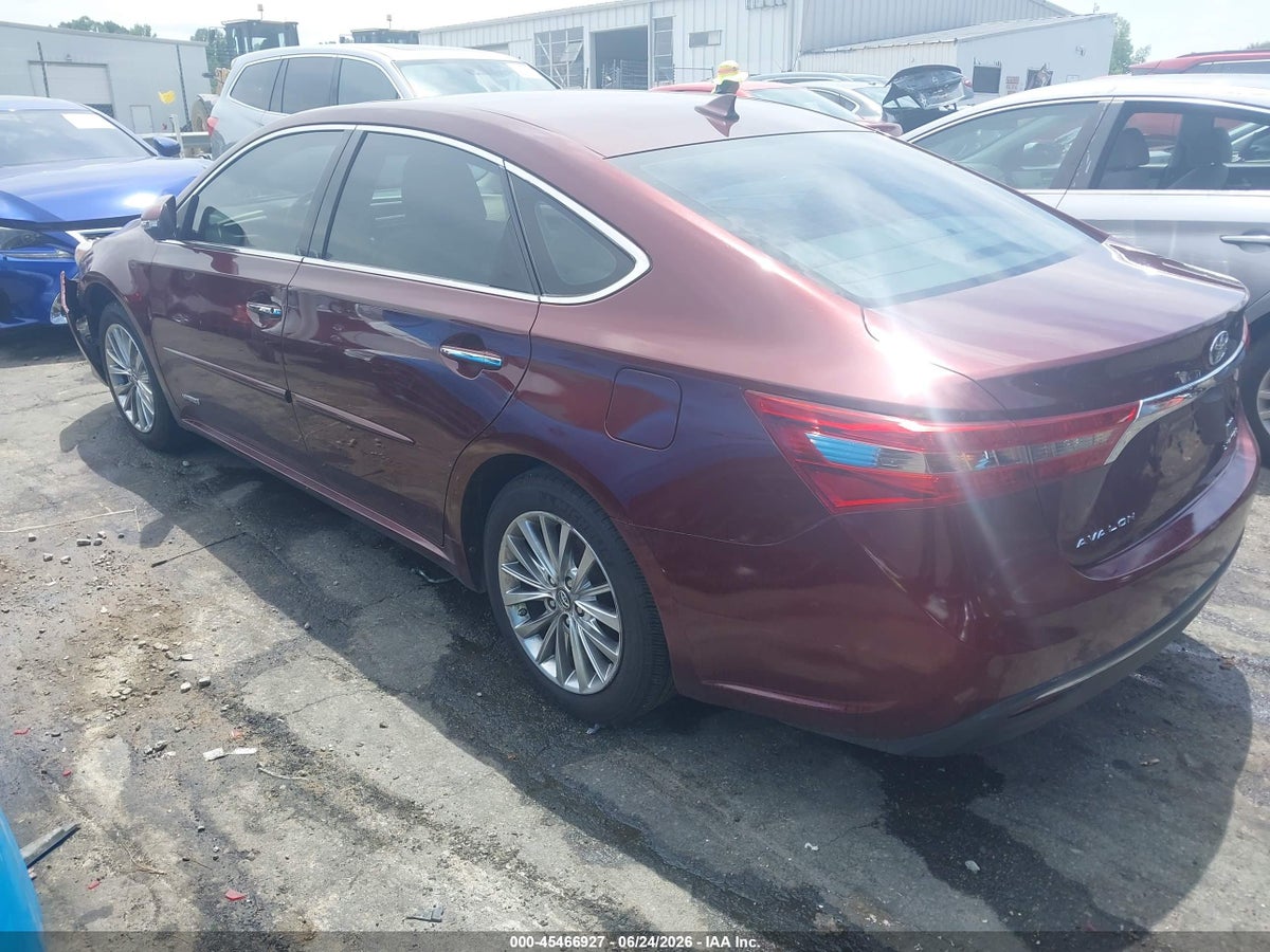 2016 TOYOTA AVALON HYBRID LIMITED — снимка 3