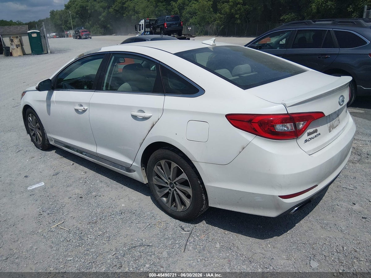 2016 HYUNDAI SONATA SPORT — снимка 3