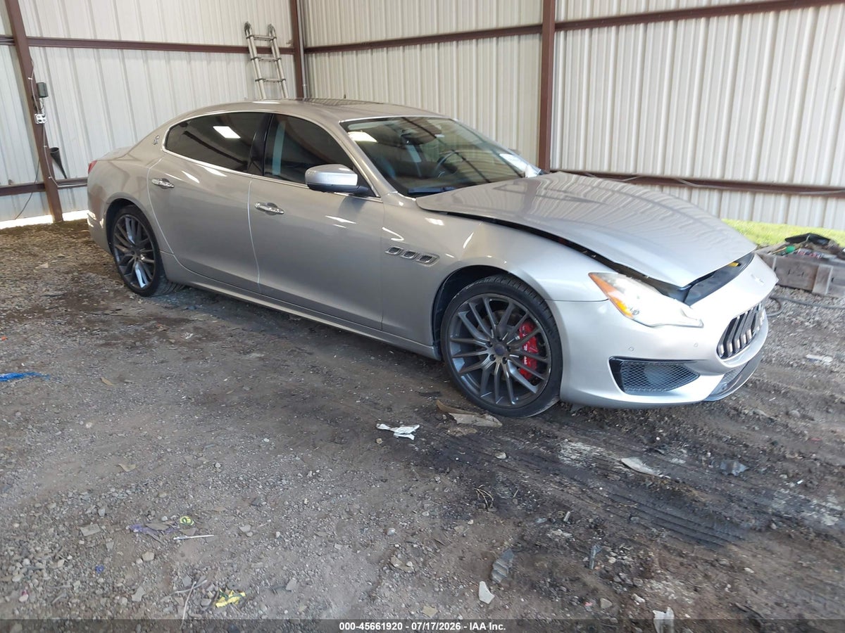 2017 MASERATI QUATTROPORTE S GRANSPORT