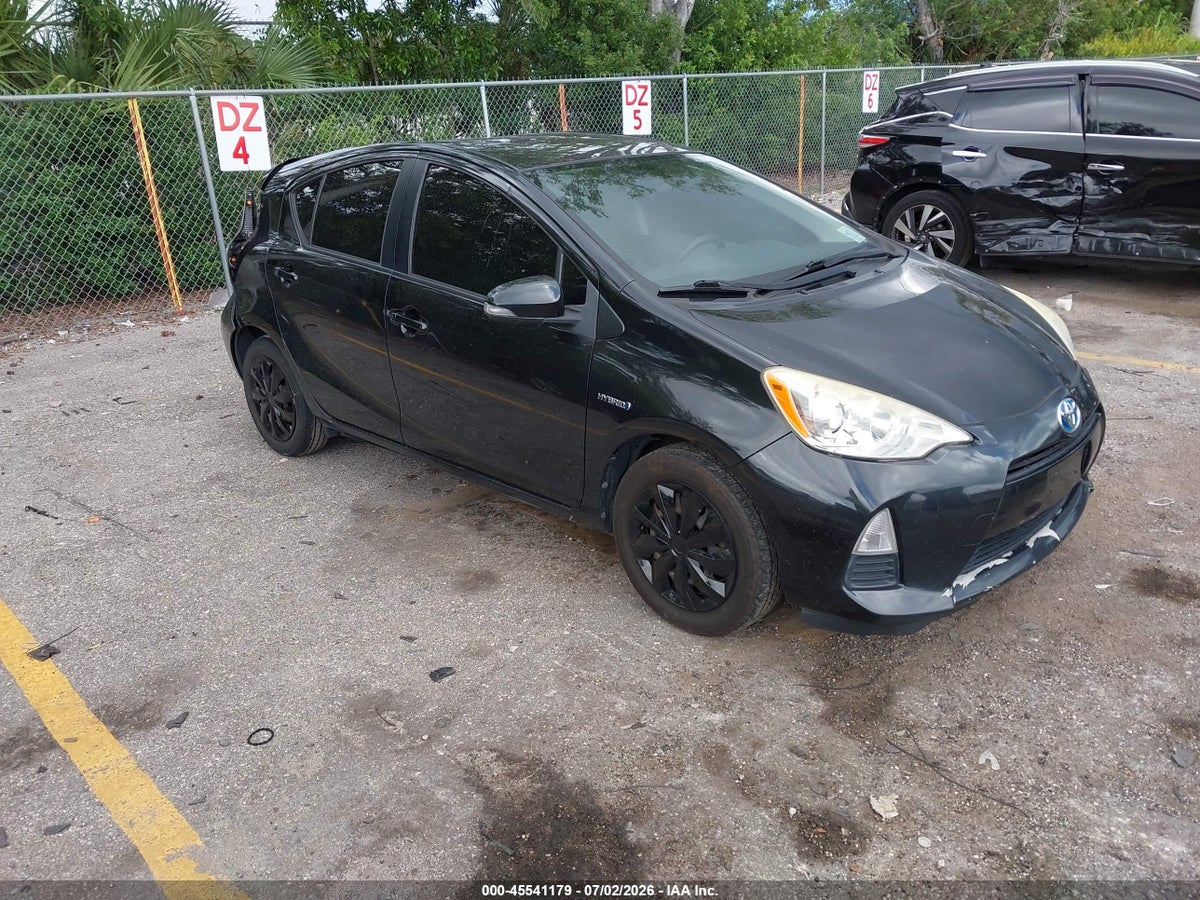 2014 TOYOTA PRIUS C ONE