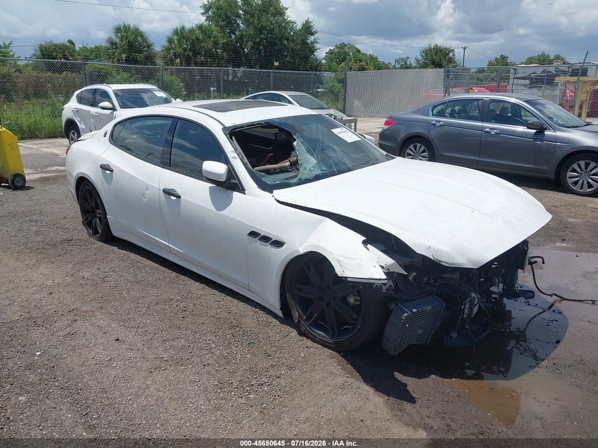 2016 MASERATI QUATTROPORTE GTS