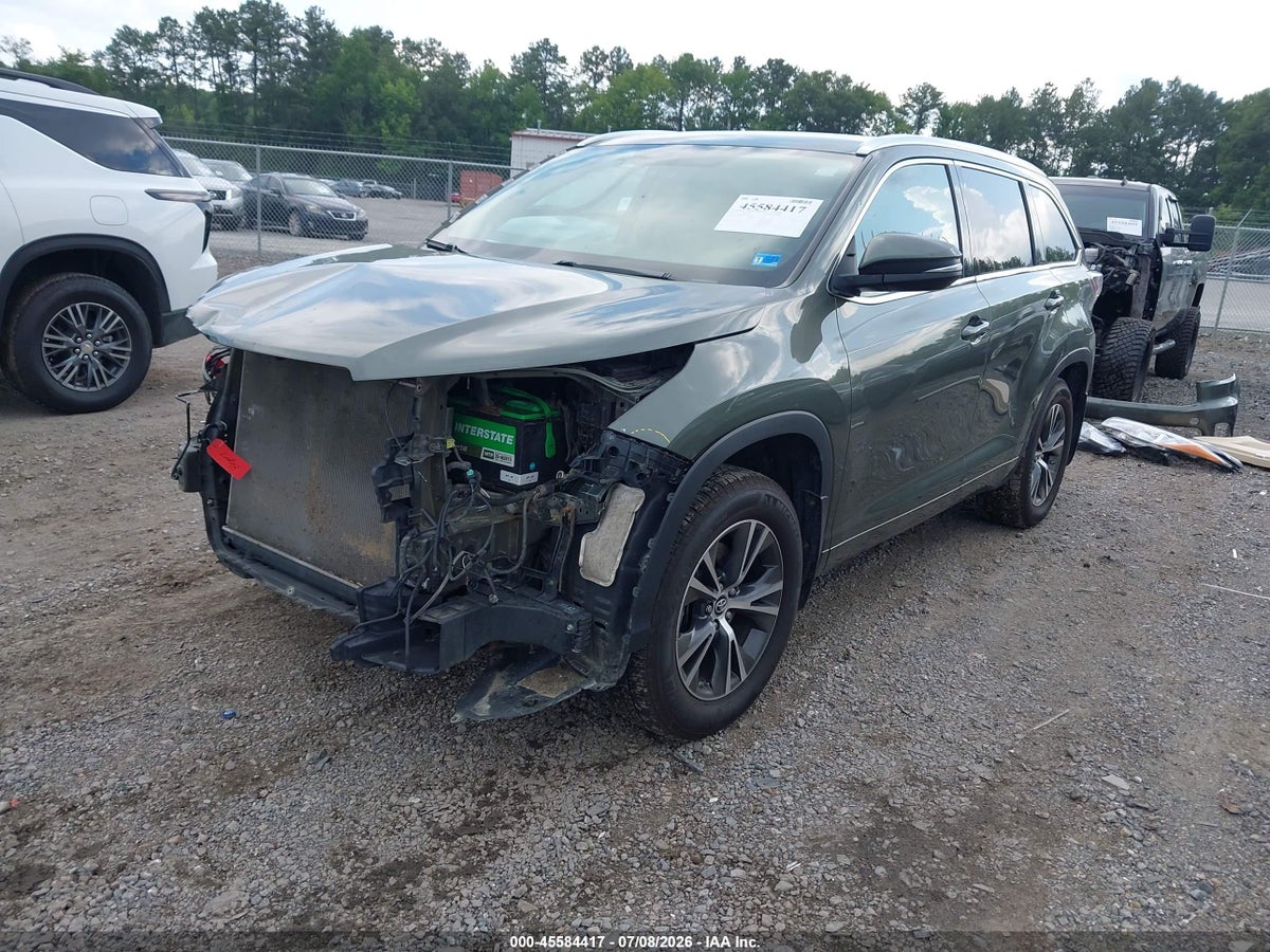 2016 TOYOTA HIGHLANDER XLE V6 — снимка 2
