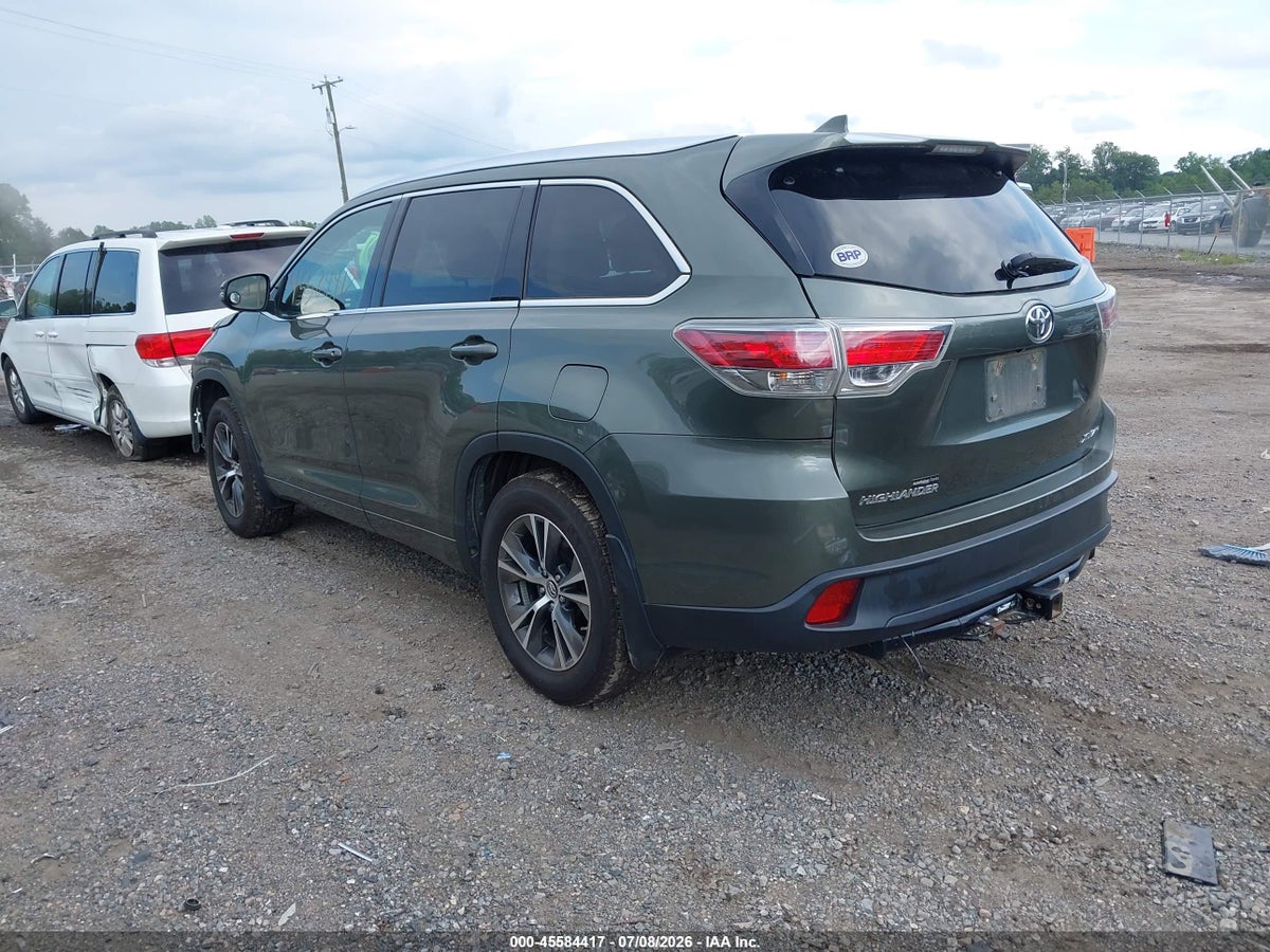 2016 TOYOTA HIGHLANDER XLE V6 — снимка 3