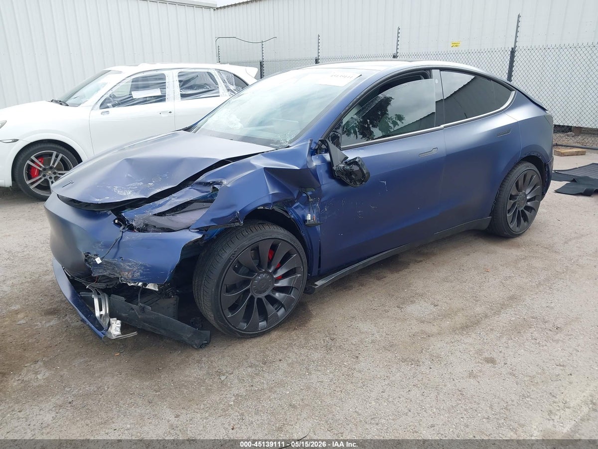 2023 TESLA MODEL Y PERFORMANCE DUAL MOTOR ALL-WHEEL DRIVE — снимка 2