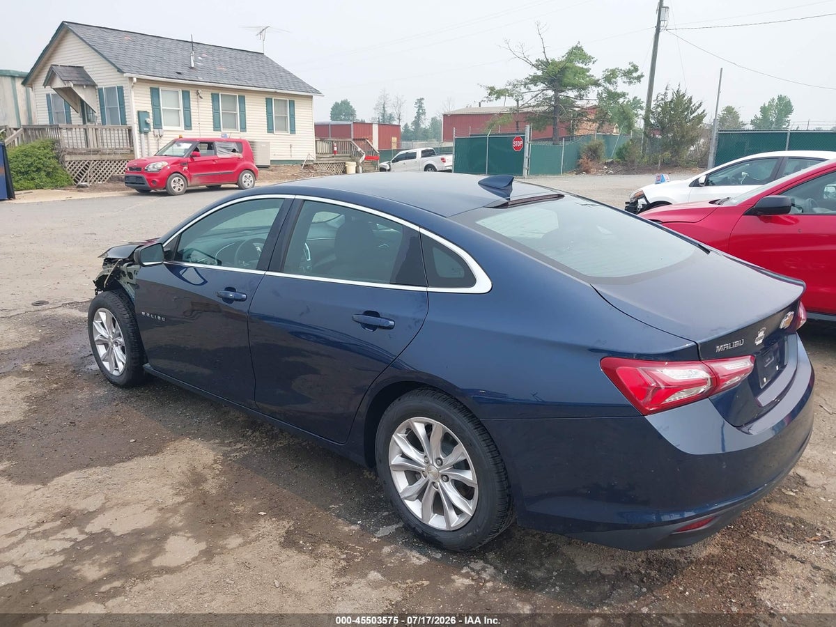 2020 CHEVROLET MALIBU FWD LT — снимка 3