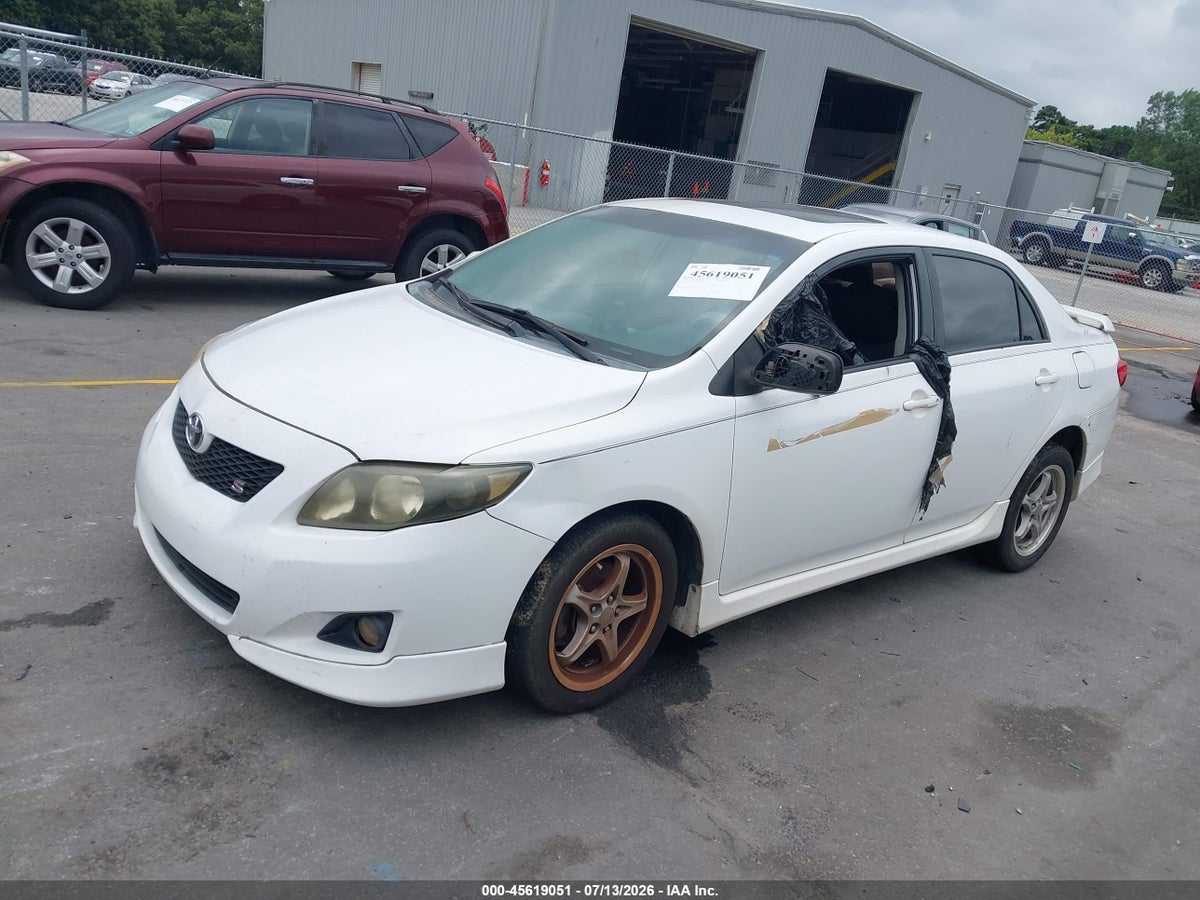 2010 TOYOTA COROLLA S — снимка 2