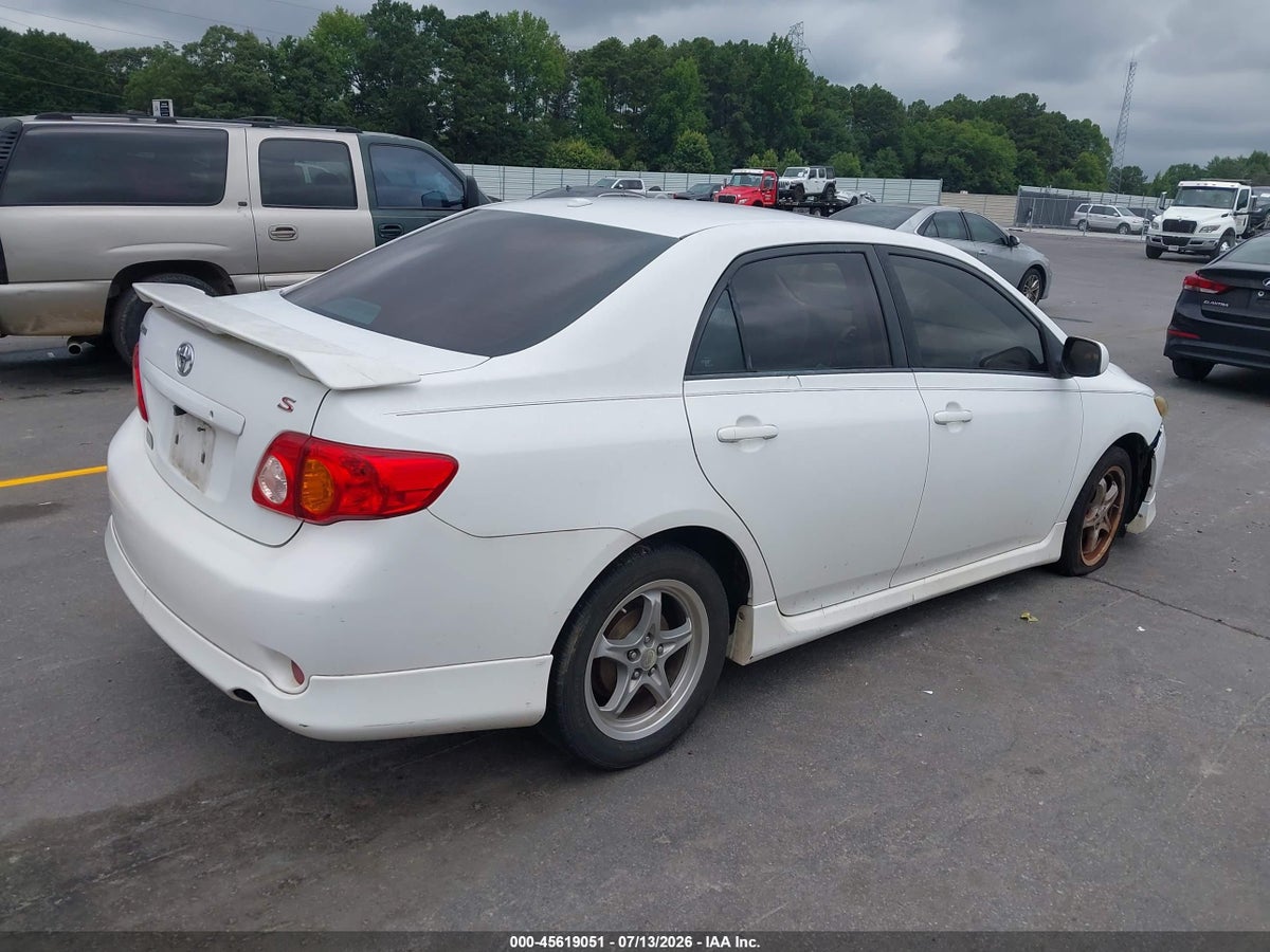 2010 TOYOTA COROLLA S — снимка 4