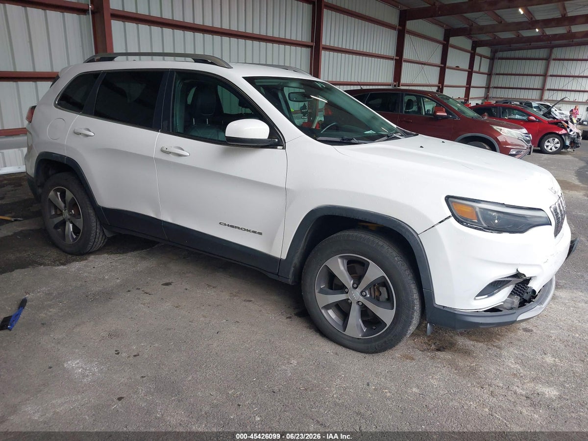 2019 JEEP CHEROKEE LIMITED 4X4