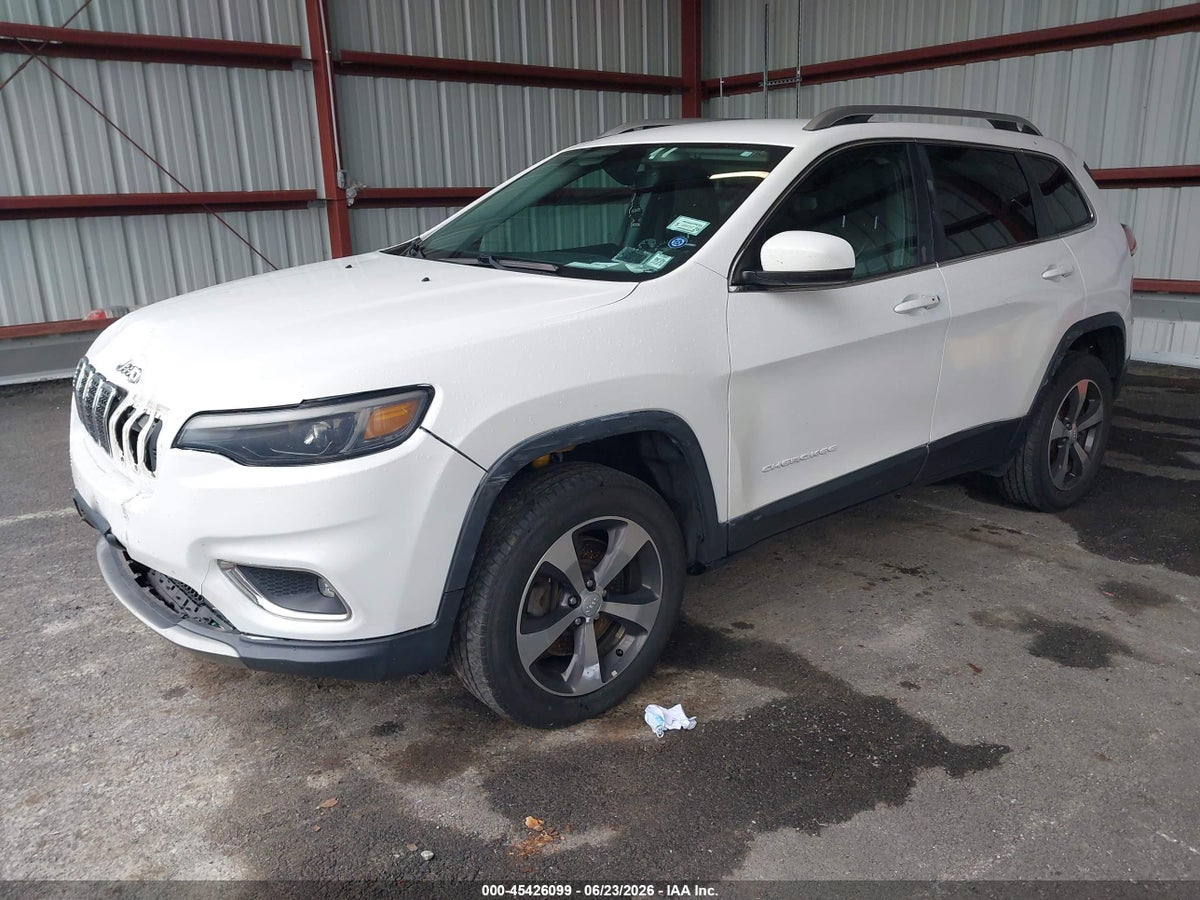 2019 JEEP CHEROKEE LIMITED 4X4 — снимка 2