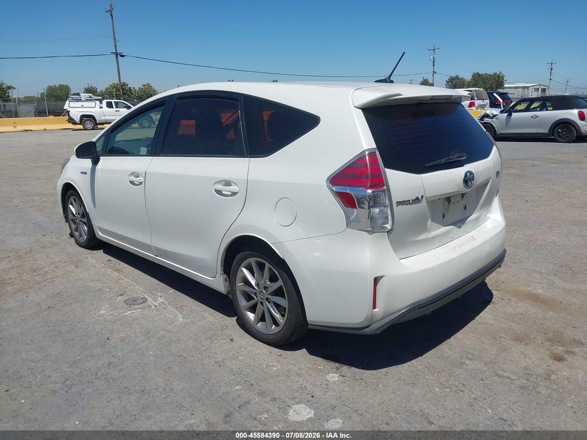2015 TOYOTA PRIUS V FIVE — снимка 3
