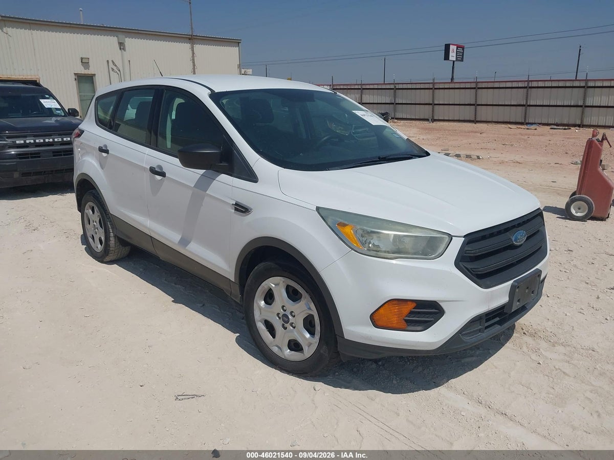 2017 FORD ESCAPE S