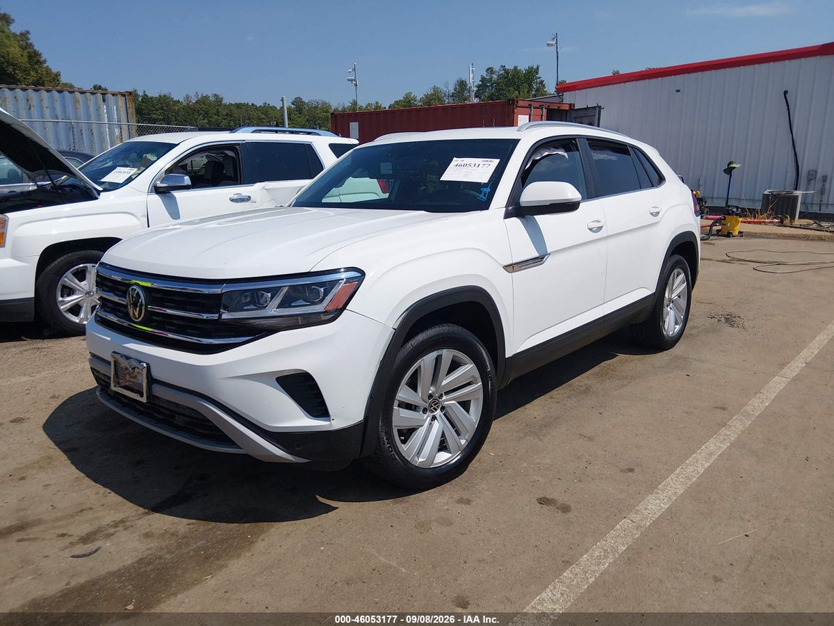 2022 VOLKSWAGEN ATLAS CROSS SPORT 3.6L V6 SE W/TECHNOLOGY — снимка 2
