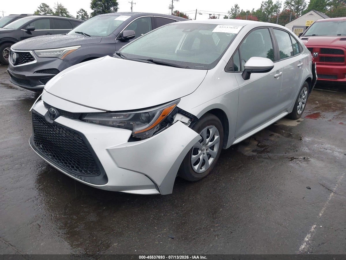 2020 TOYOTA COROLLA LE — снимка 2