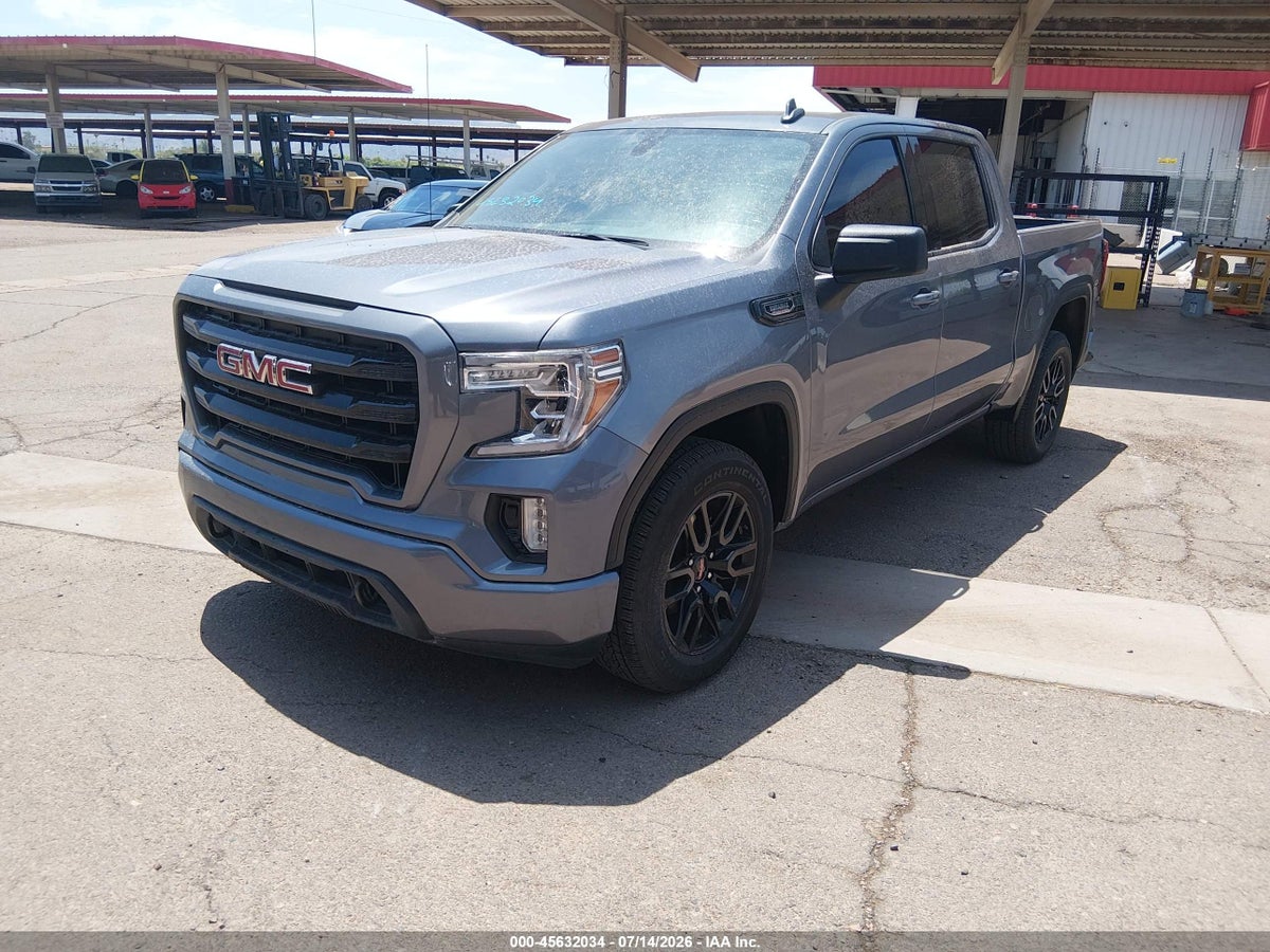 2021 GMC SIERRA 1500 4WD SHORT BOX ELEVATION — снимка 2