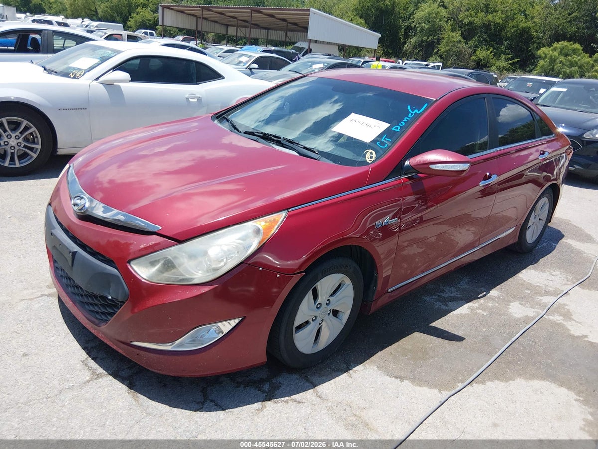 2014 HYUNDAI SONATA HYBRID — снимка 2