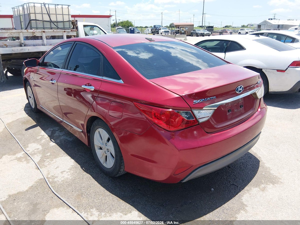 2014 HYUNDAI SONATA HYBRID — снимка 3