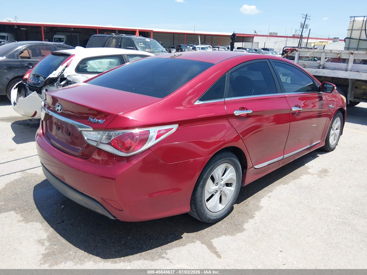 2014 HYUNDAI SONATA HYBRID — снимка 4