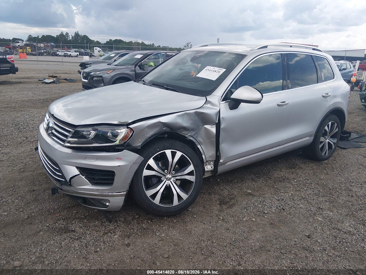2017 VOLKSWAGEN TOUAREG V6 WOLFSBURG EDITION — снимка 2