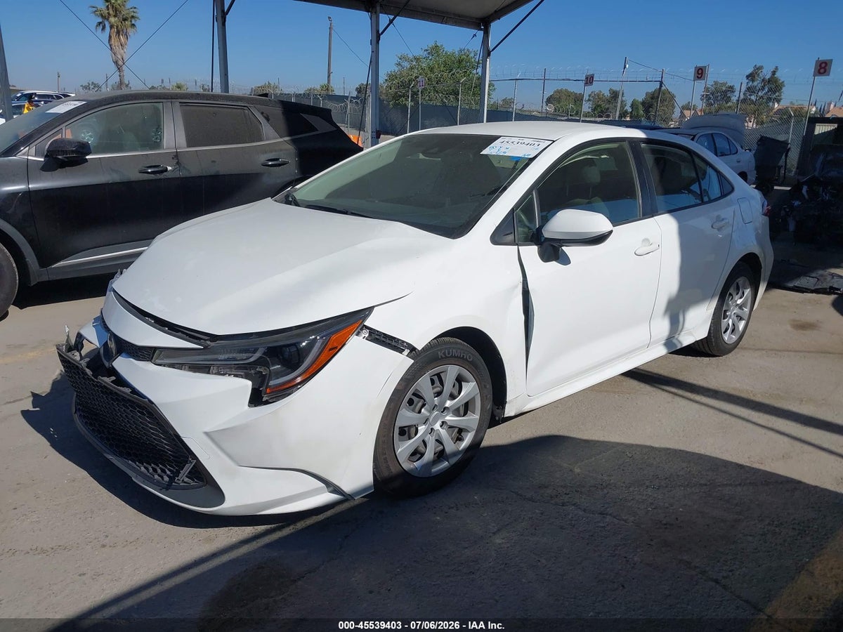 2022 TOYOTA COROLLA LE — снимка 2