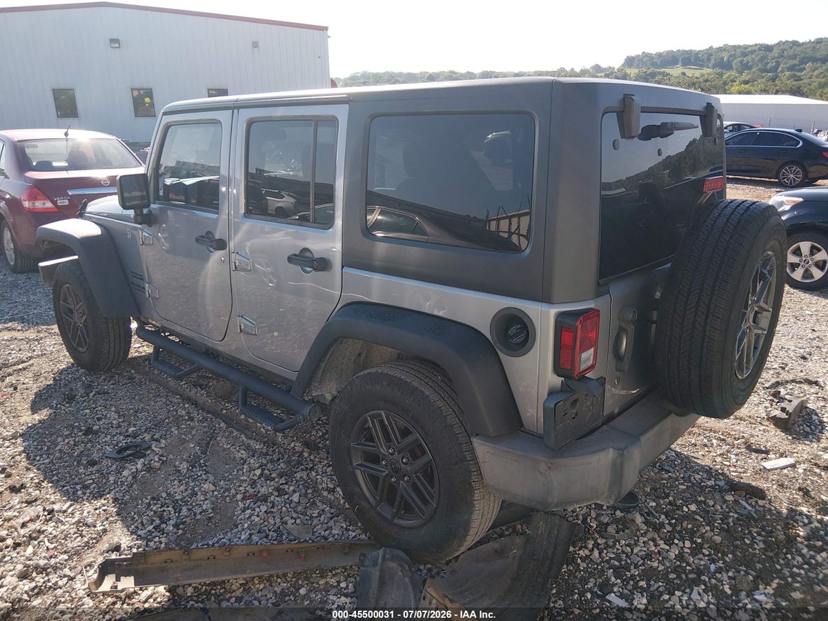 2016 JEEP WRANGLER UNLIMITED SPORT — снимка 3