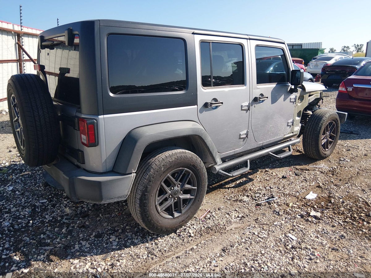 2016 JEEP WRANGLER UNLIMITED SPORT — снимка 4