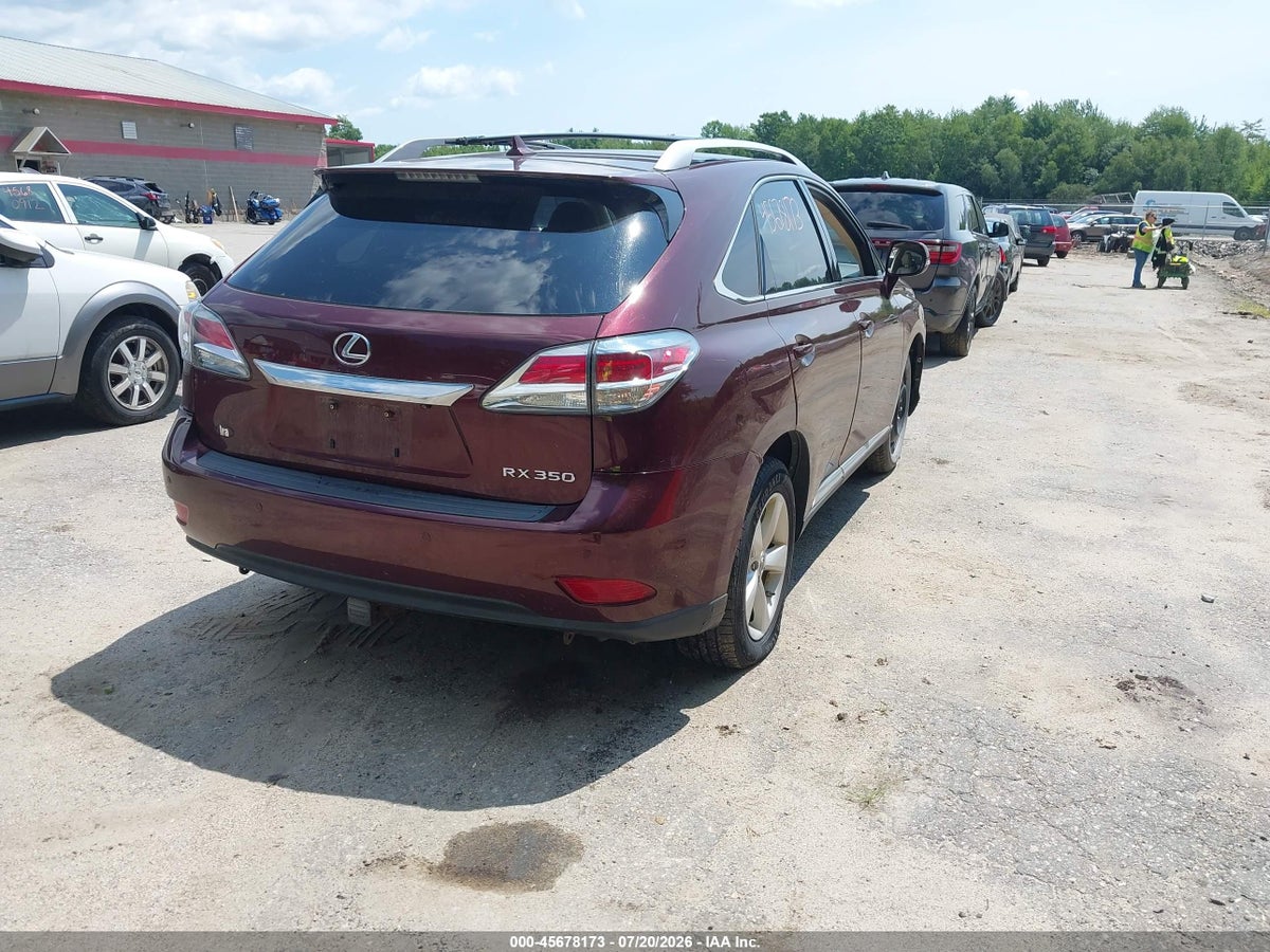 2013 LEXUS RX 350 — снимка 4