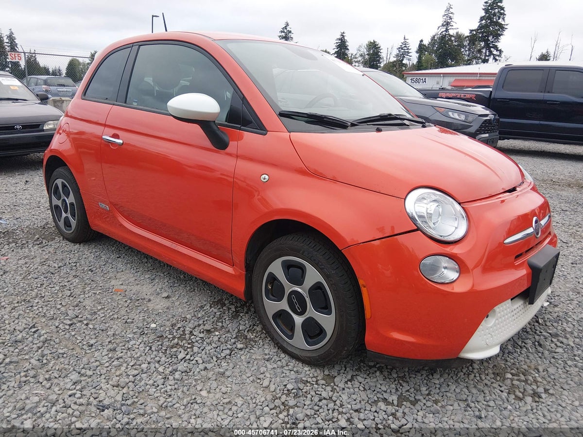 2015 FIAT 500E BATTERY ELECTRIC