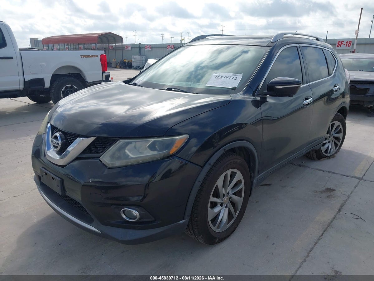 2014 NISSAN ROGUE SL — снимка 2