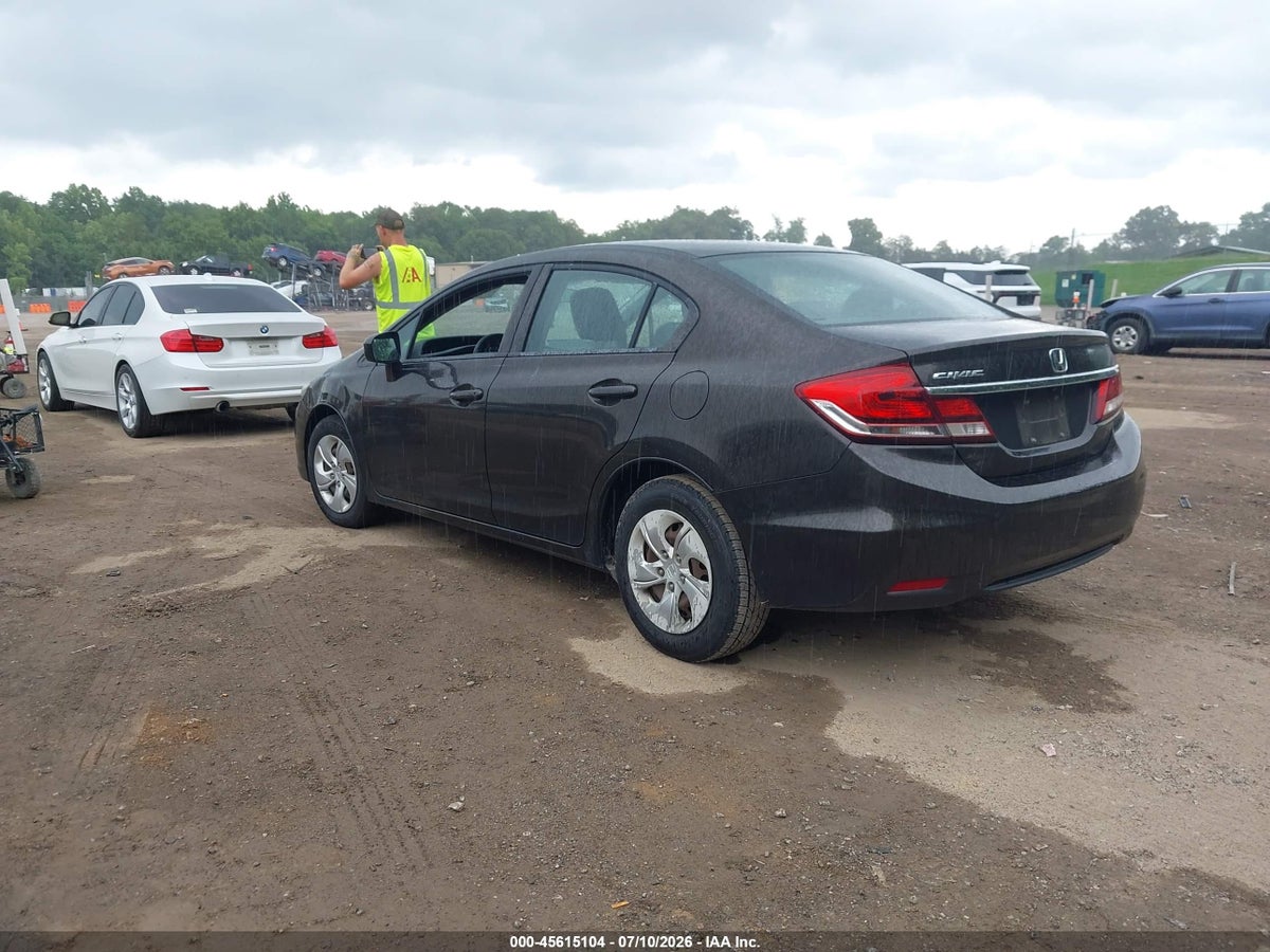 2014 HONDA CIVIC LX — снимка 3