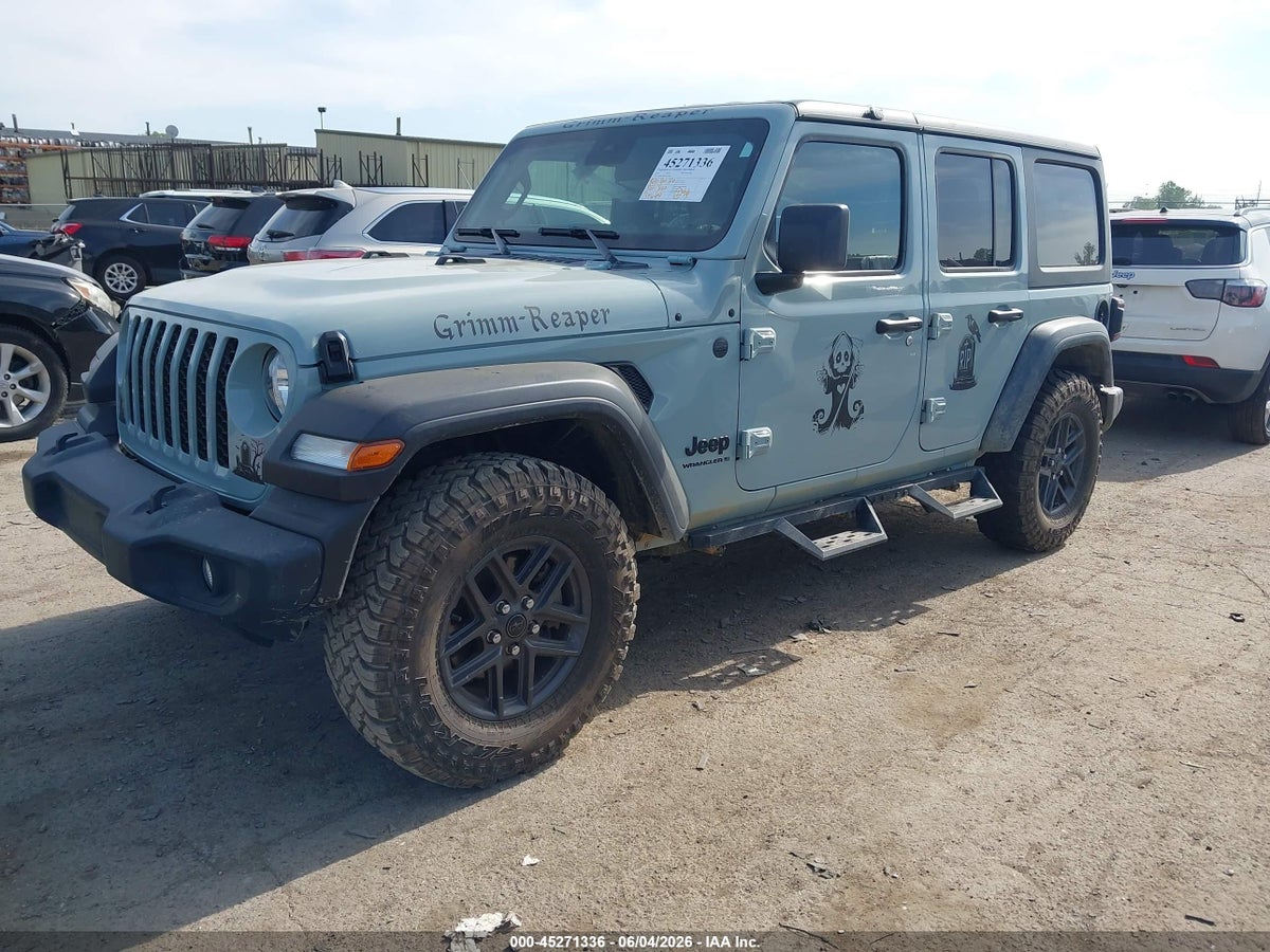 2024 JEEP WRANGLER 4-DOOR SPORT S 4X4 — снимка 2