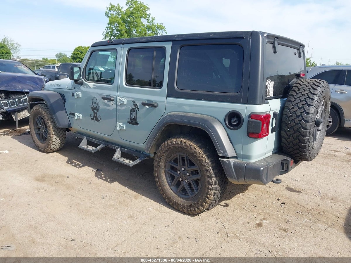 2024 JEEP WRANGLER 4-DOOR SPORT S 4X4 — снимка 3