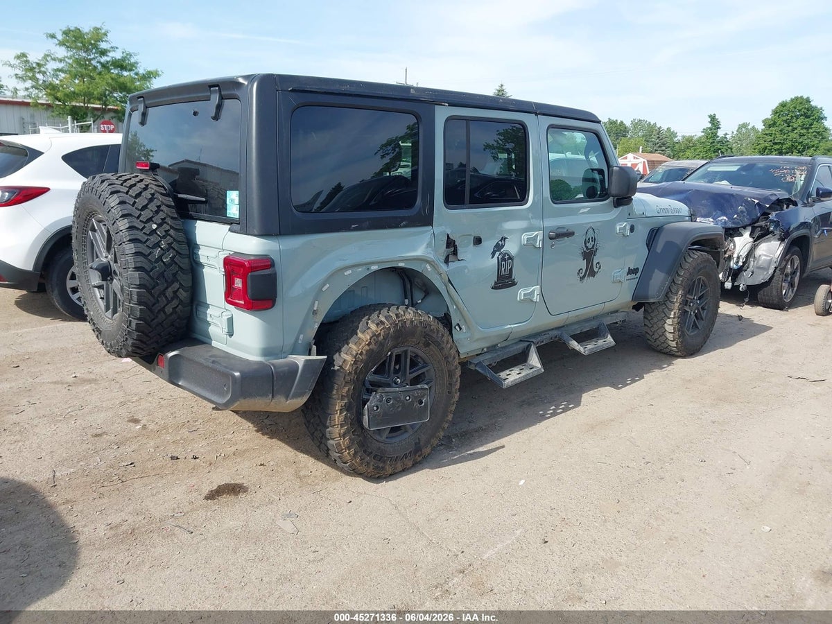 2024 JEEP WRANGLER 4-DOOR SPORT S 4X4 — снимка 4