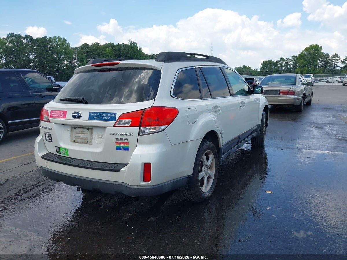 2010 SUBARU OUTBACK 3.6R LIMITED — снимка 4