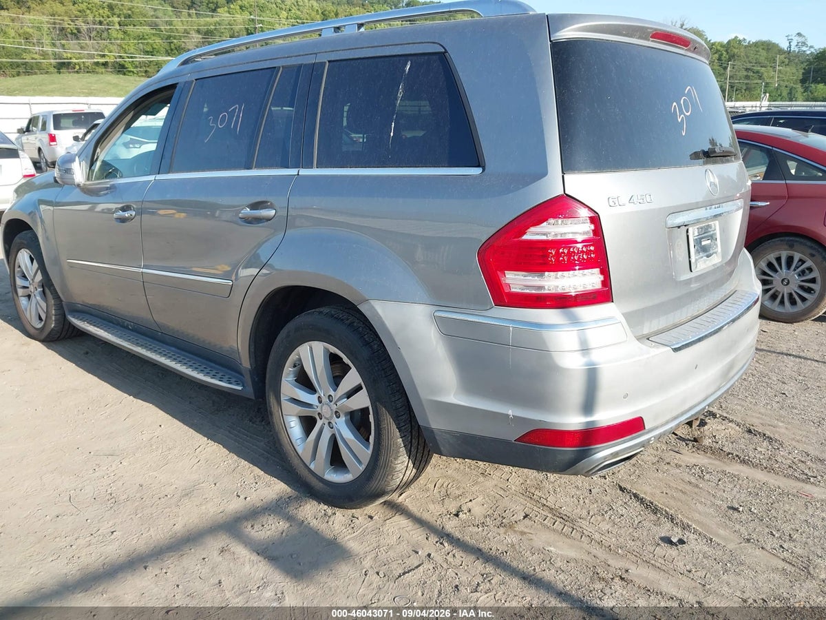 2011 MERCEDES-BENZ GL 450 4MATIC — снимка 3