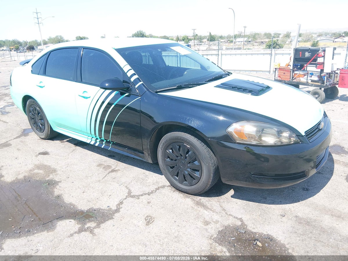 2011 CHEVROLET IMPALA POLICE