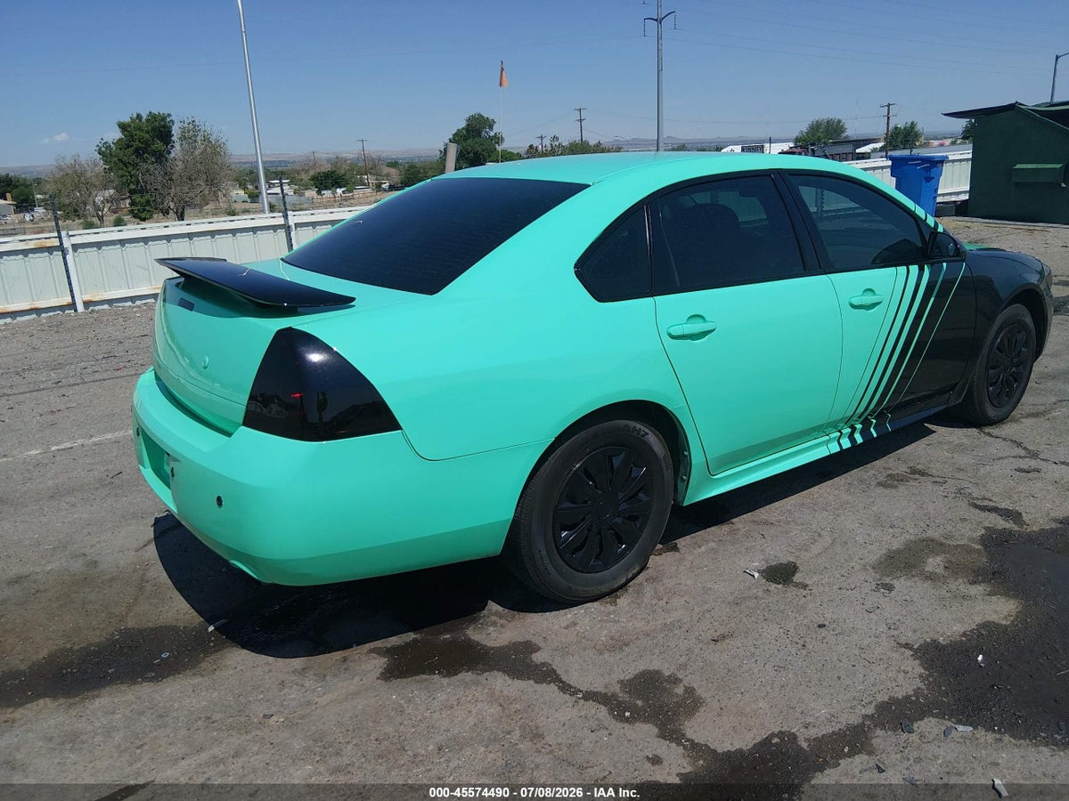2011 CHEVROLET IMPALA POLICE — снимка 4