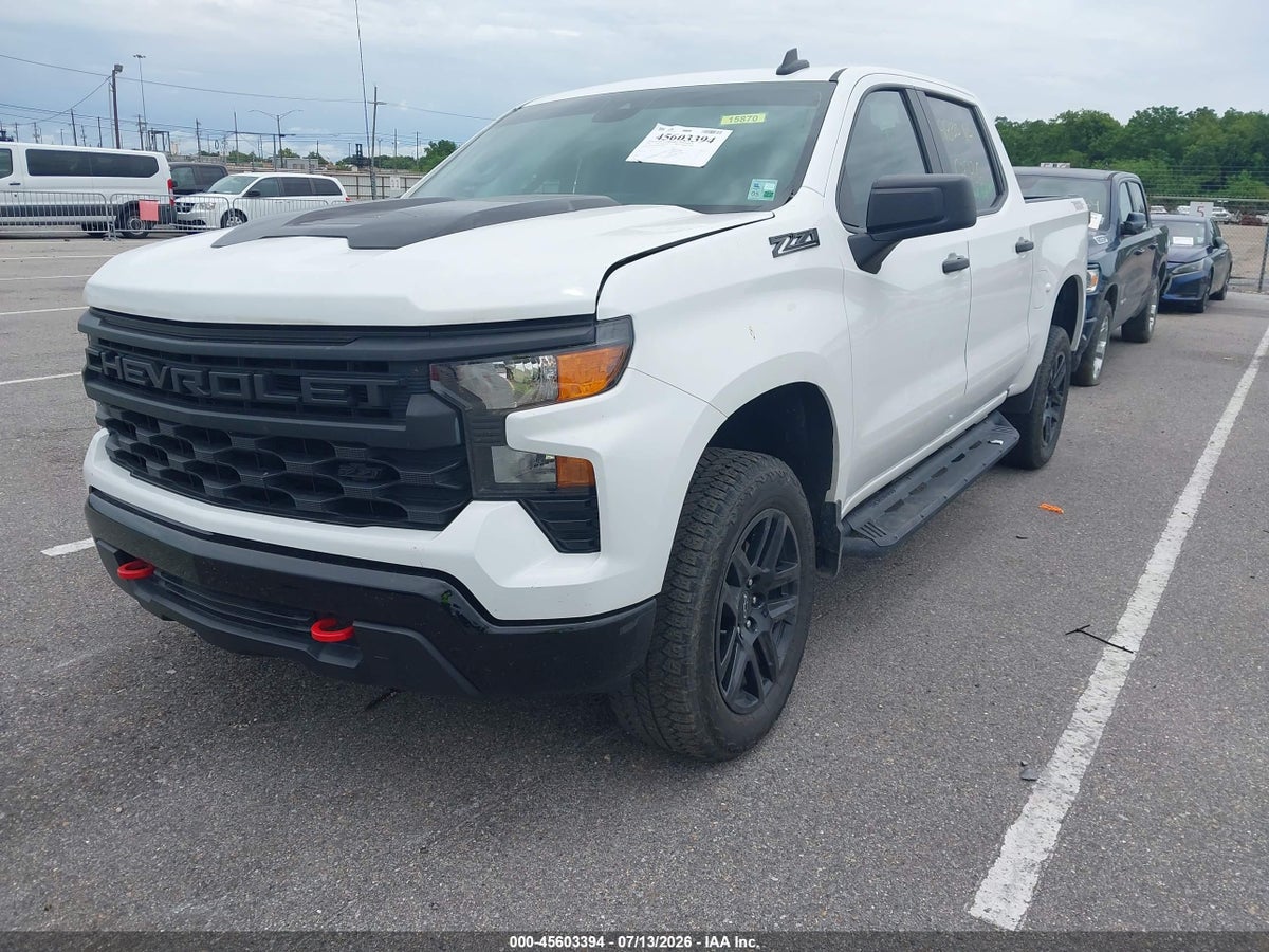 2023 CHEVROLET SILVERADO 1500 4WD SHORT BED CUSTOM TRAIL BOSS — снимка 2