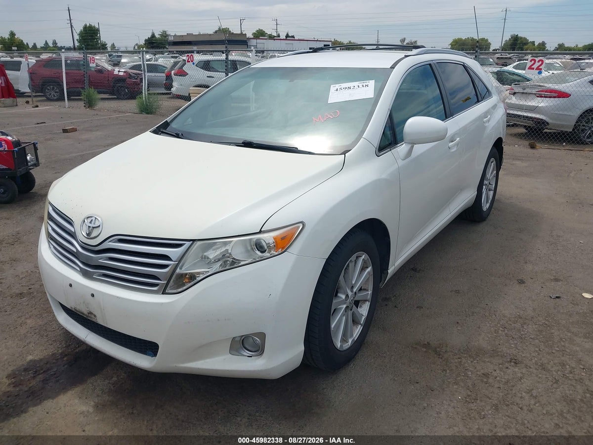2010 TOYOTA VENZA — снимка 2