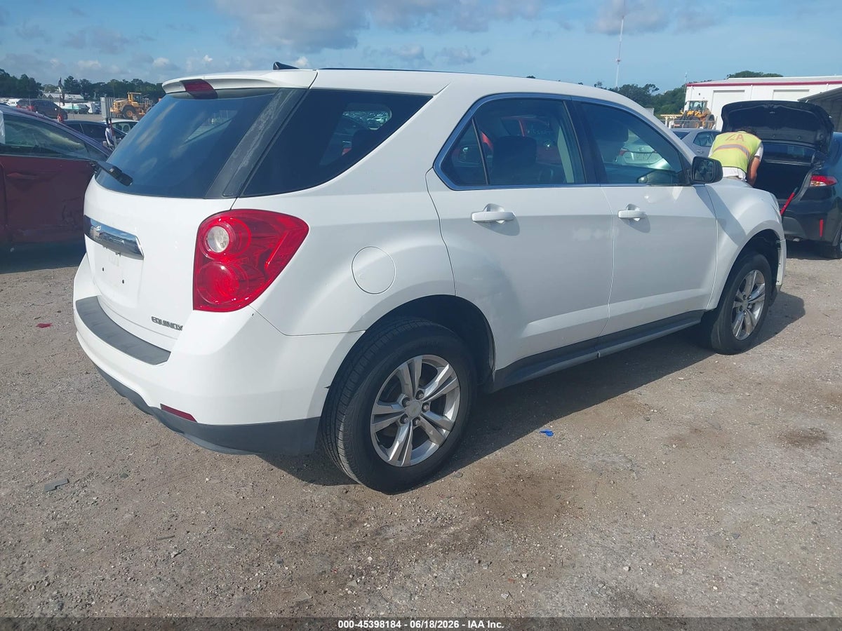 2014 CHEVROLET EQUINOX LS — снимка 4