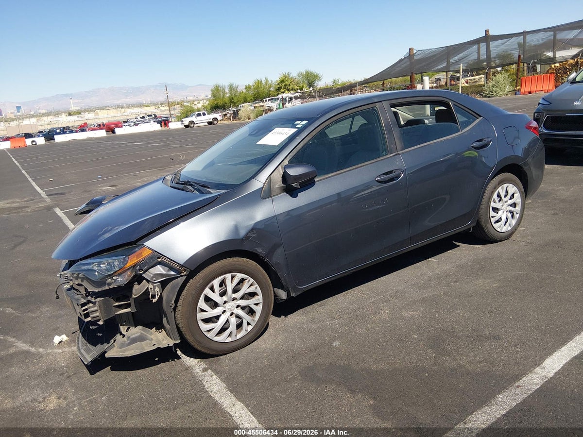 2019 TOYOTA COROLLA LE — снимка 2