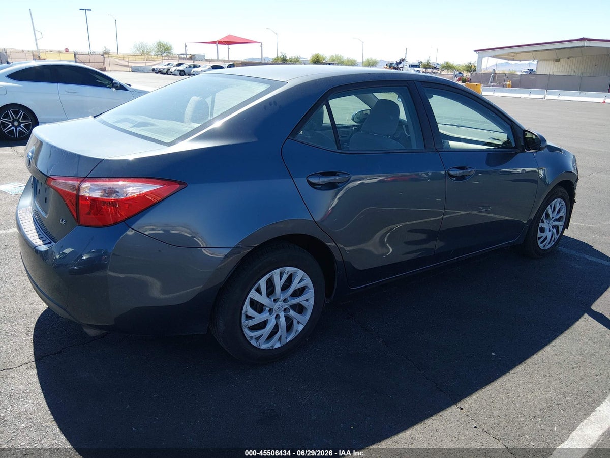 2019 TOYOTA COROLLA LE — снимка 4