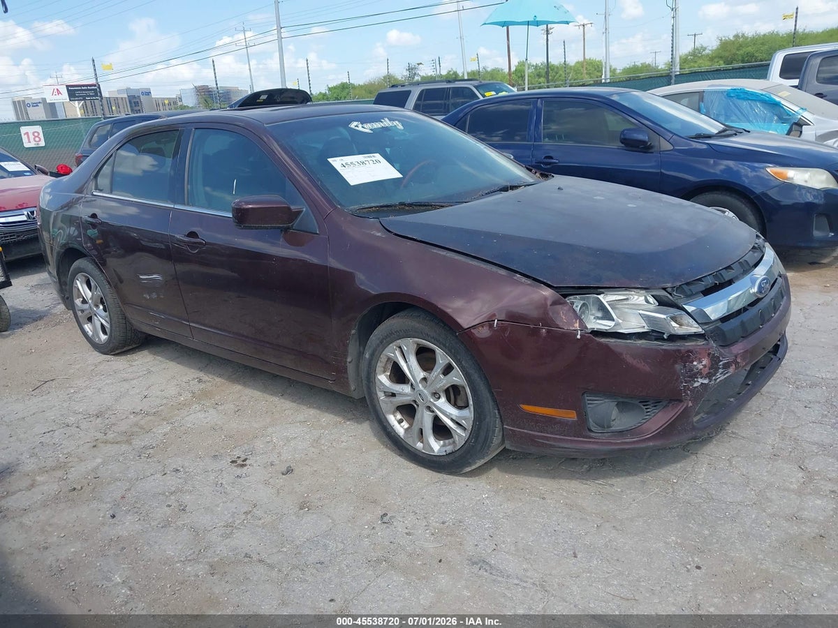 2012 FORD FUSION SE