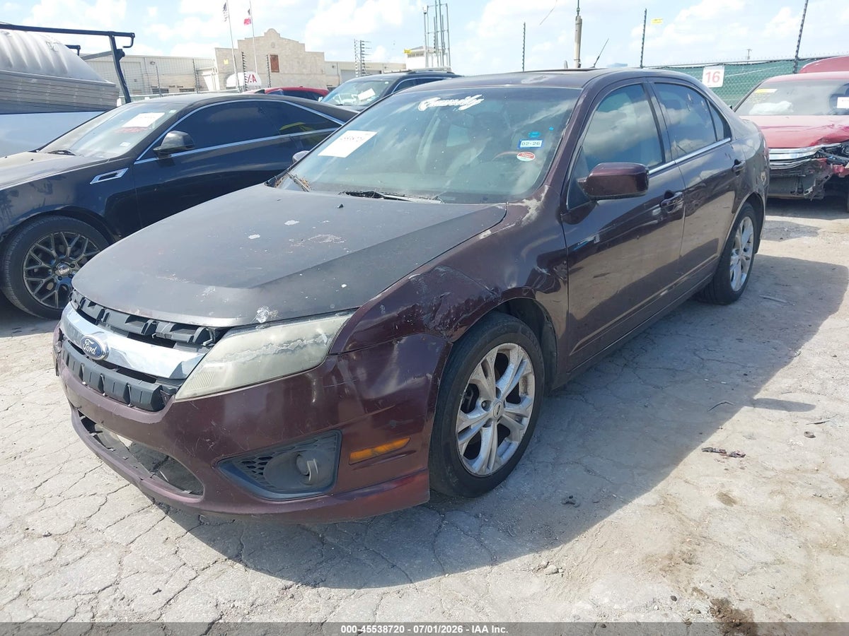 2012 FORD FUSION SE — снимка 2