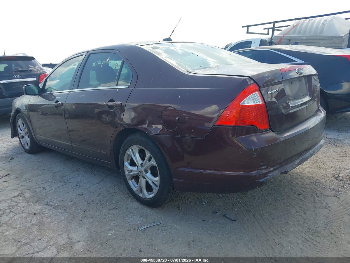 2012 FORD FUSION SE — снимка 3