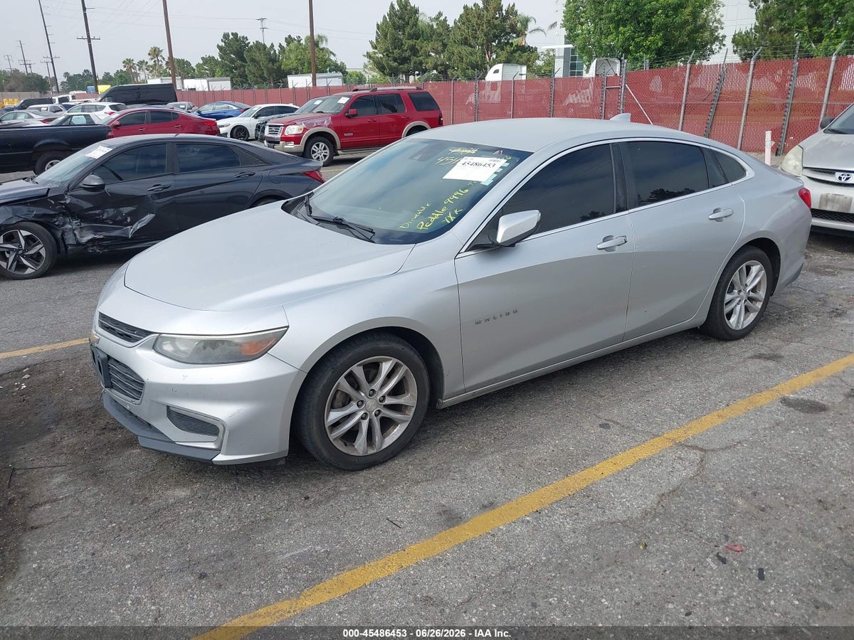 2016 CHEVROLET MALIBU 1LT — снимка 2
