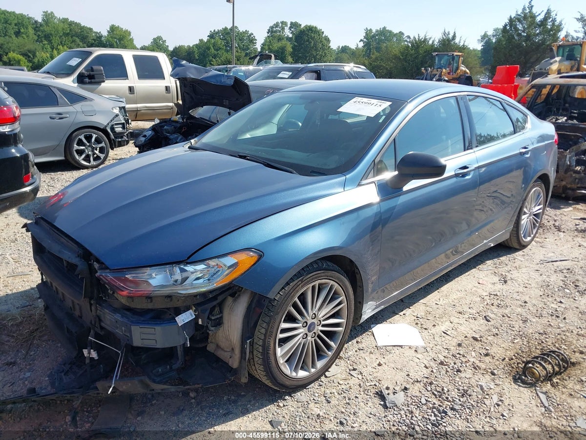 2018 FORD FUSION SE — снимка 2