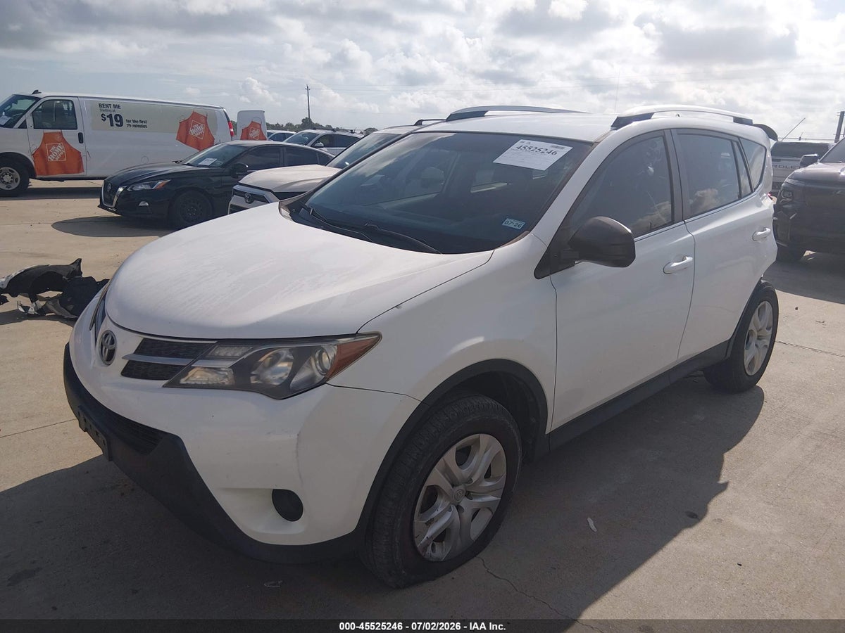 2013 TOYOTA RAV4 LE — снимка 2