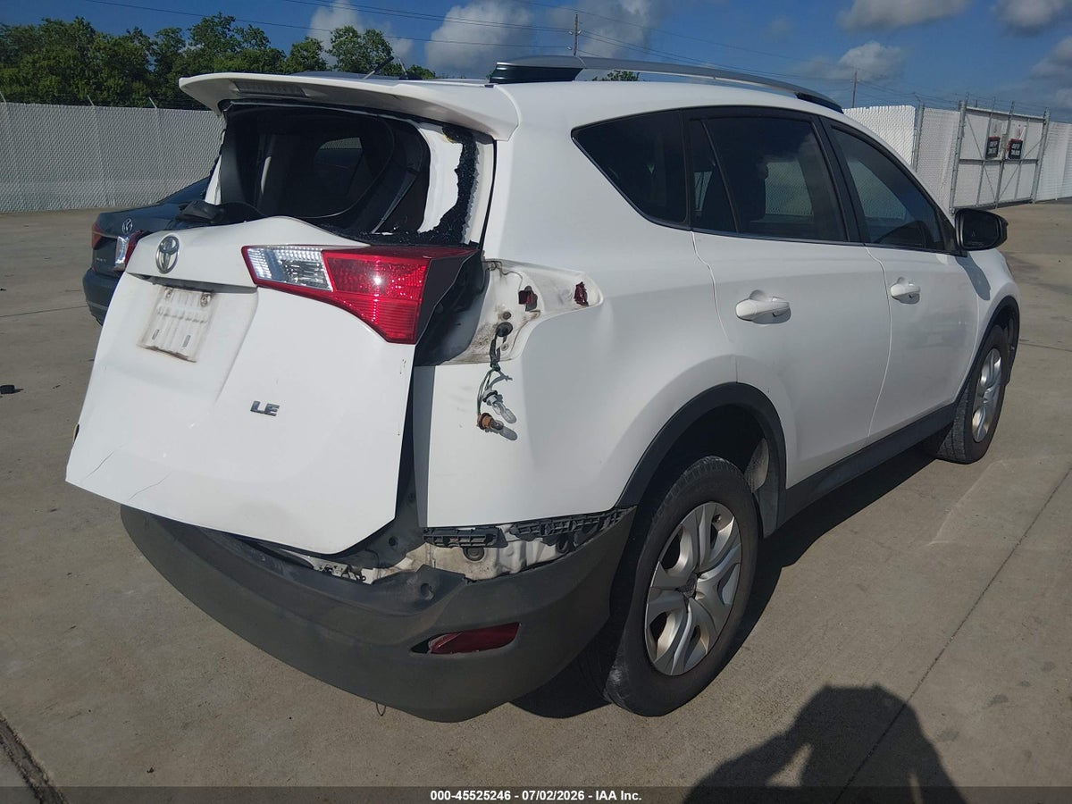 2013 TOYOTA RAV4 LE — снимка 4